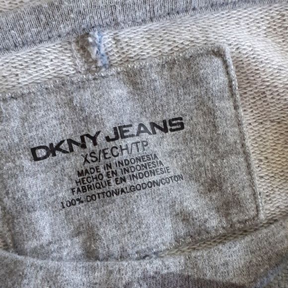 Cute DKNY Hoodie Splattered Sweater - Picture 2 of 5